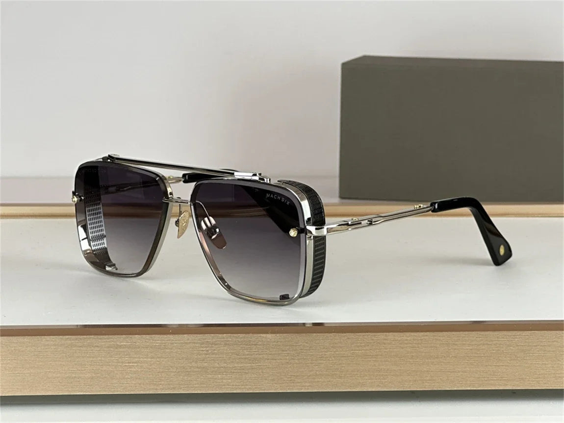 ADITA MACH SIX LIMITED EDITION Luxury Mens and Womens Sunglasses Top Quality Designer Eyeglasses UV400