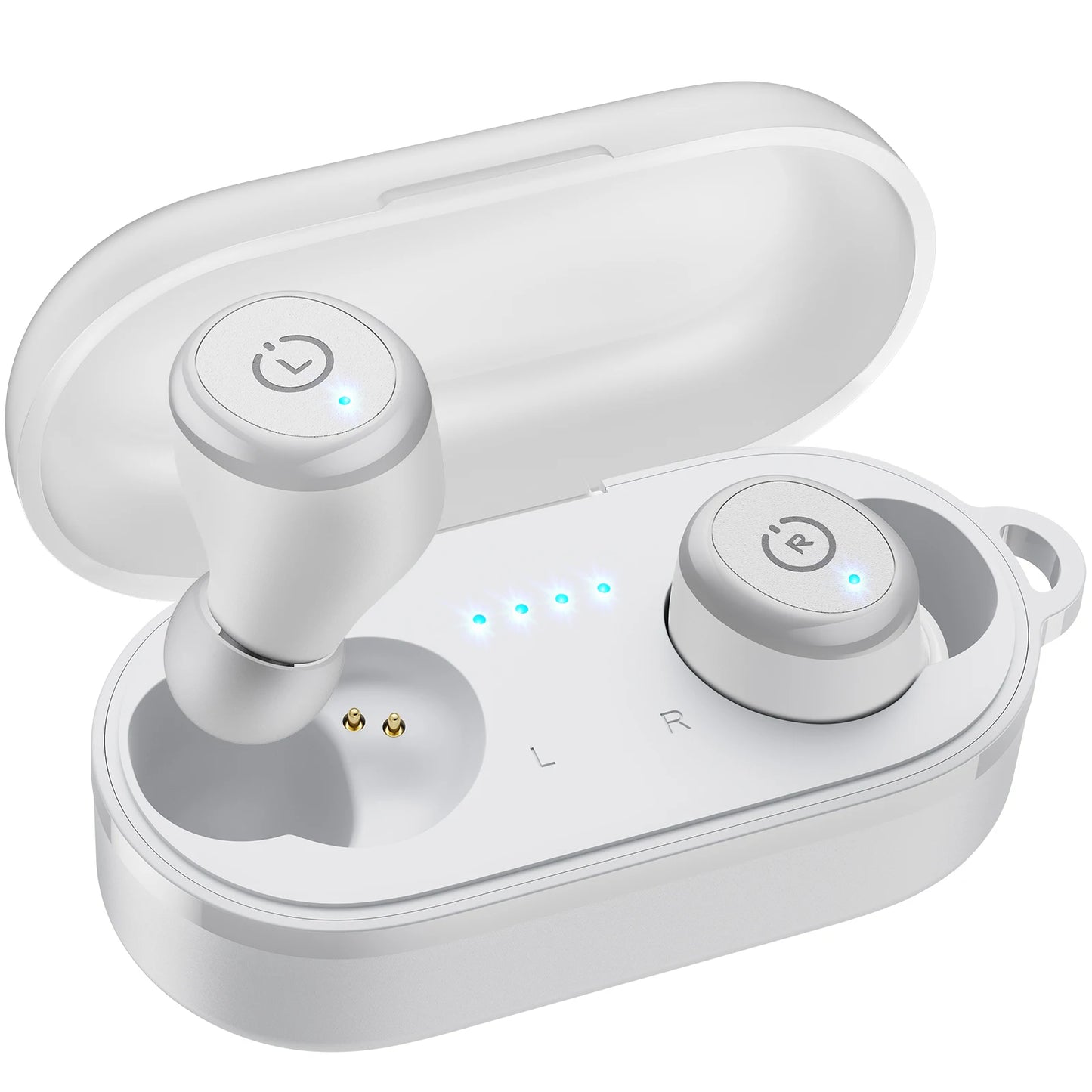 TOZO T10 Bluetooth 5.3 Earphones ,Wireless Headphones , AI Enhanced Calling With Deep Bass, IPX8 Waterproof Earbuds ,45H Play