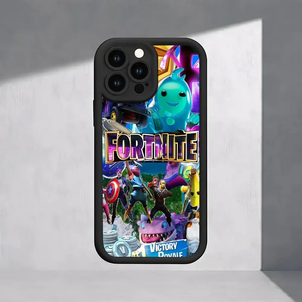 F-Fortnite Game Phone Case for Samsung S26, S25, S24, S23, S22, S21, S20, F06, M16, Note 20 FE Plus Ultra 4G 5G Soft Silicone TPU Cover