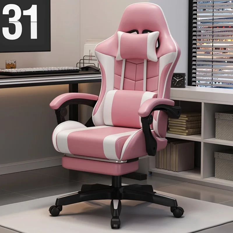 Sponge Internet-Café-Esports-Stuhl, Internet-Café-Computerstuhl, verstellbarer Home-Office-Stuhl, komfortabel drehbar