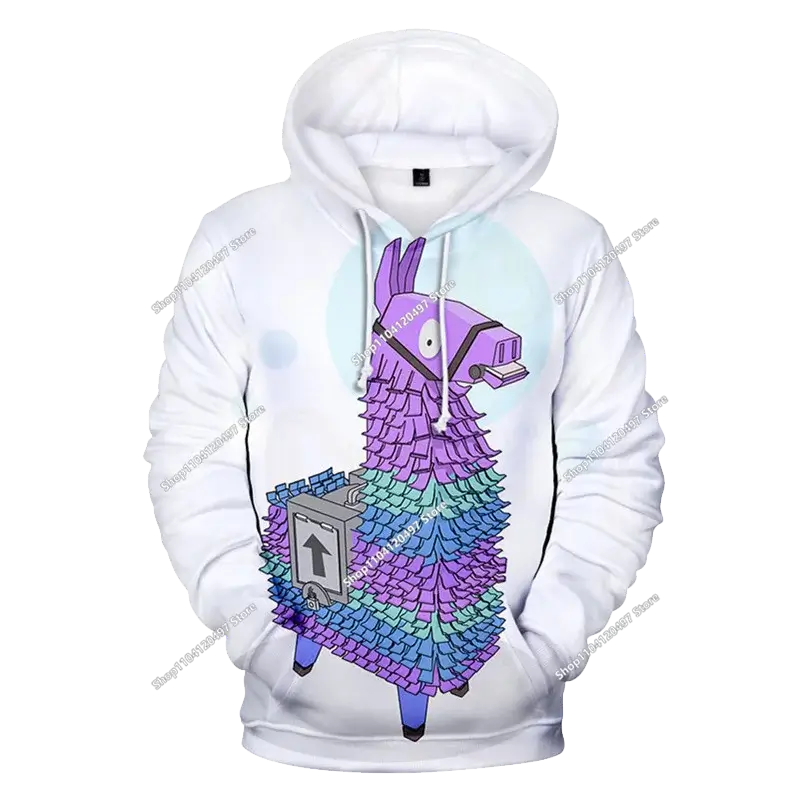 Children's Clothing Autumn Pullover T-shirt Hoodie New Fortnite Kids' Casual Wear Comfortable Streetwear