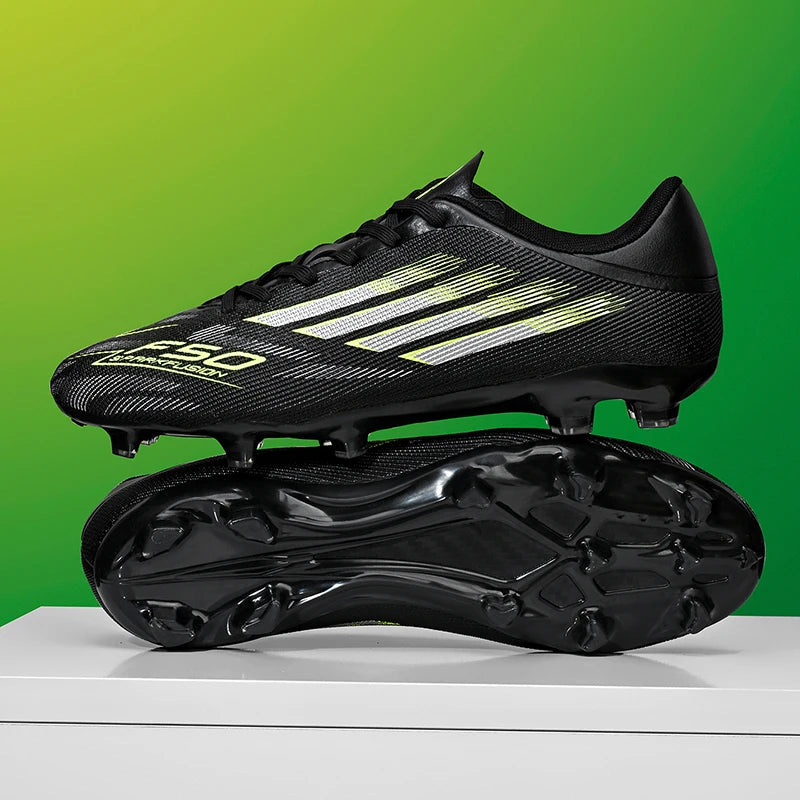 New Men Professional Football Boots Boys Soccer Shoes Sports Shoes TF/FG Match Sneakers Ankle Non-Slip Comfortable Unisex