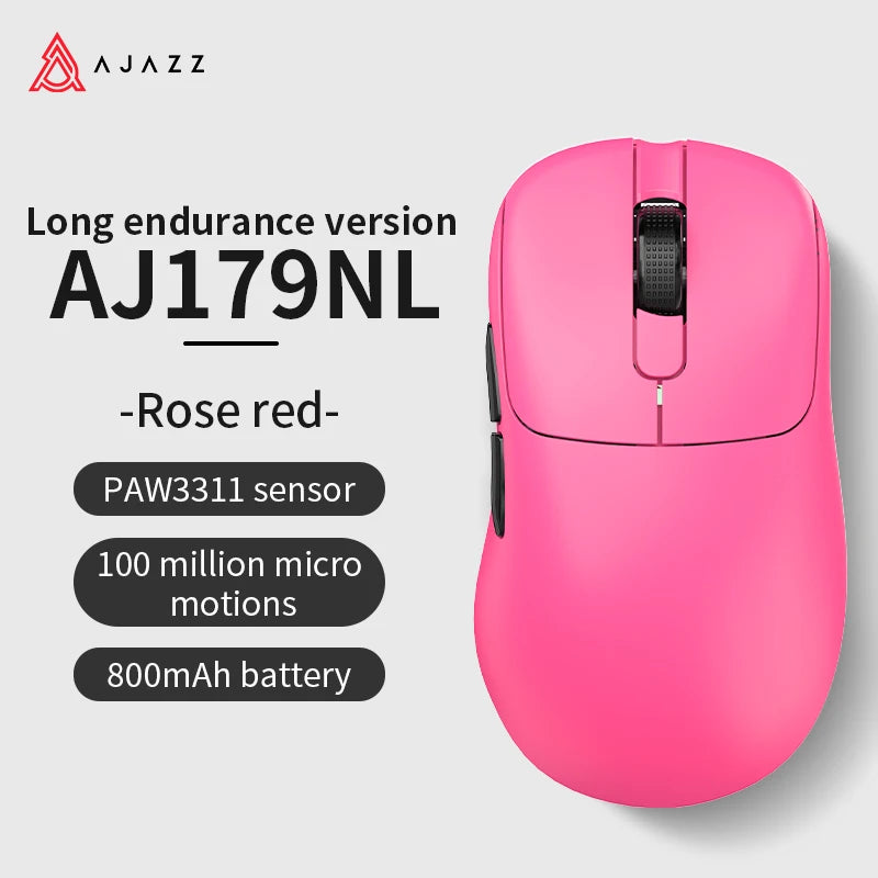 Rato sem fios AJAZZ AJ179 NL Star Flash Version 3Mode, baixa latência, bateria de longa duração, leve, personalizável, para escritório e gaming