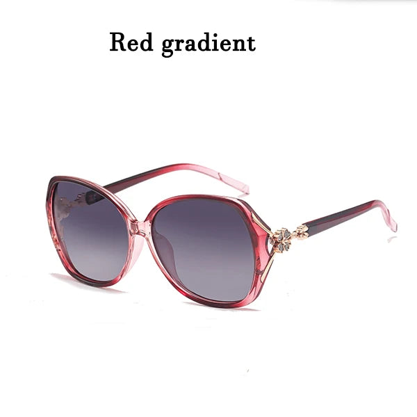 2021 Luxury Women Polarized Sunglasses Latest Lady's UV400 Protection Crystal Feminin Cool Sun Glasses Diamond Vintage Gafas