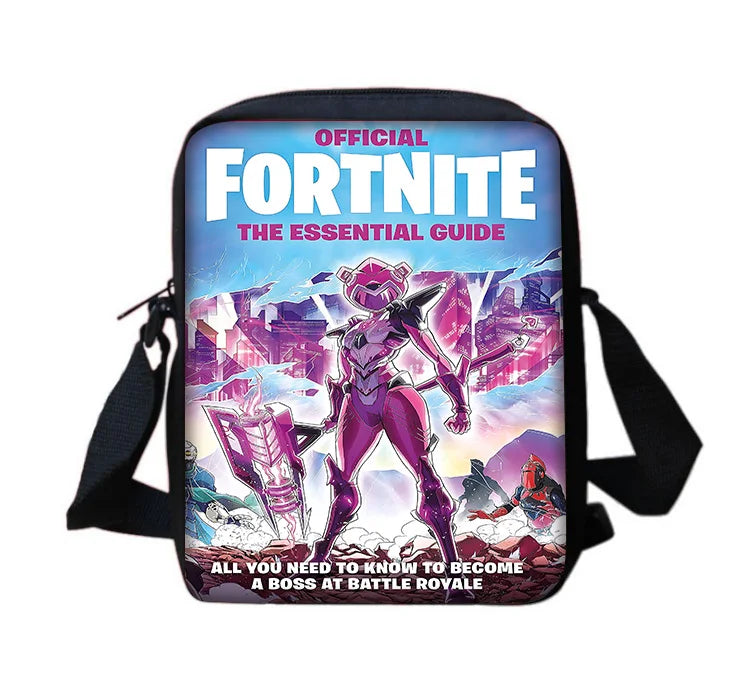 Child School Backpack with Shoulder Bag and Pencil Case School Bags for Hot Game Design Fortnite Boys and Girls Best Gift