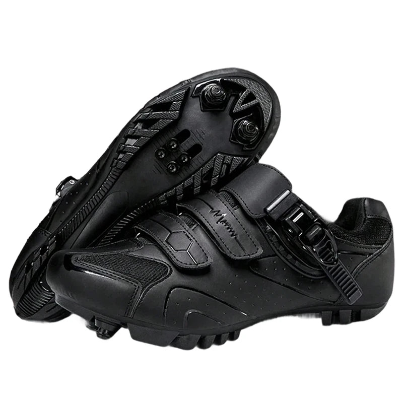 Neutrale MTB-Radschuhe, kompatibel mit Pelaton-Rennradschuhen, Herren-Radsportschuhe, Design mit reflektierendem Streifen