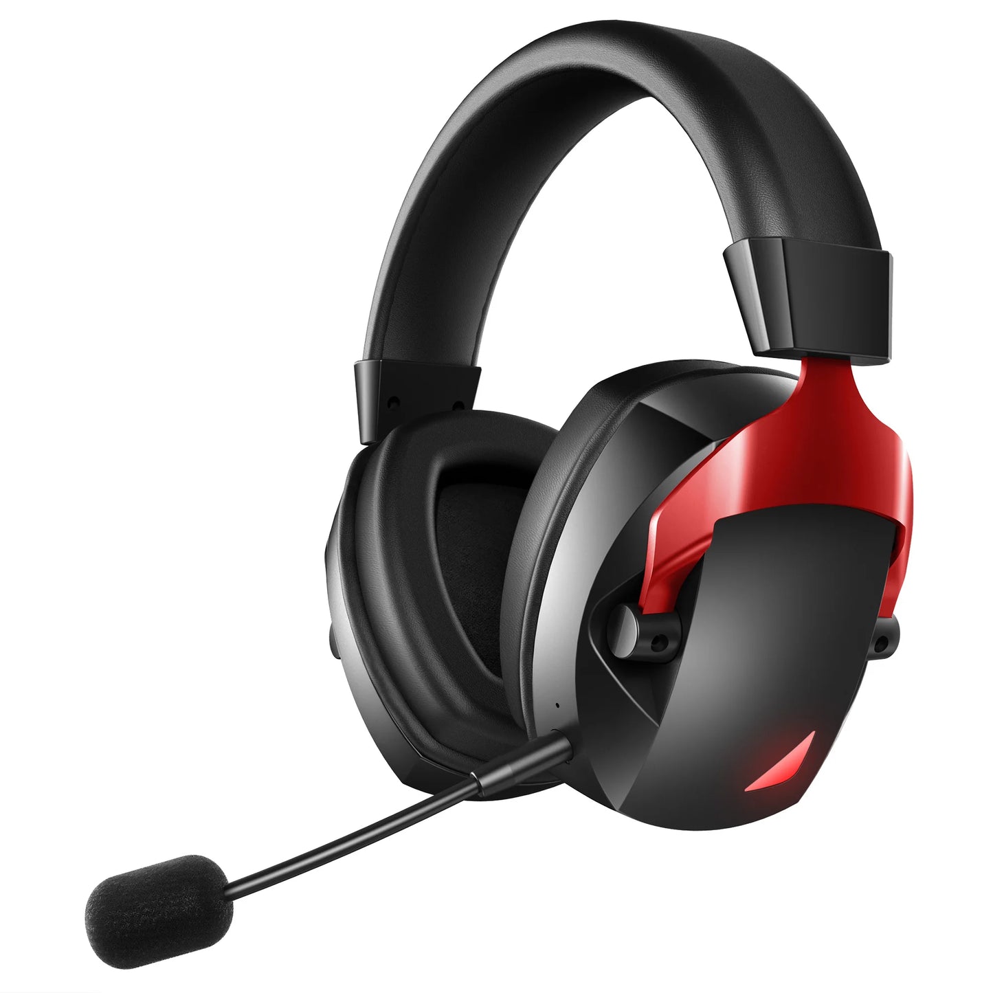 Cuffie da gaming con microfono rimovibile con cancellazione del rumore – Cuffie da gaming wireless a 3 modalità Bluetooth 5.3, 2.4G USB e cablate 3.5mm con driver da 50mm