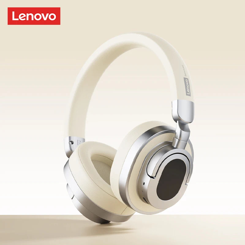 Lenovo LE602 Bluetooth 6.0 Over-Ear Headphones – HiFi Stereo ANC Wireless & Wired Gaming Headset with ENC HD Mic