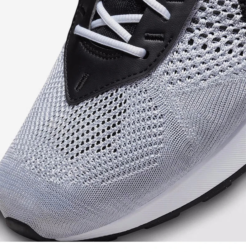 Nike Oficial Autêntico FLYKNIT Sapatilhas de Corrida Casuais Acolchoadas e Respiráveis para Homem e Mulher DJ6106-002