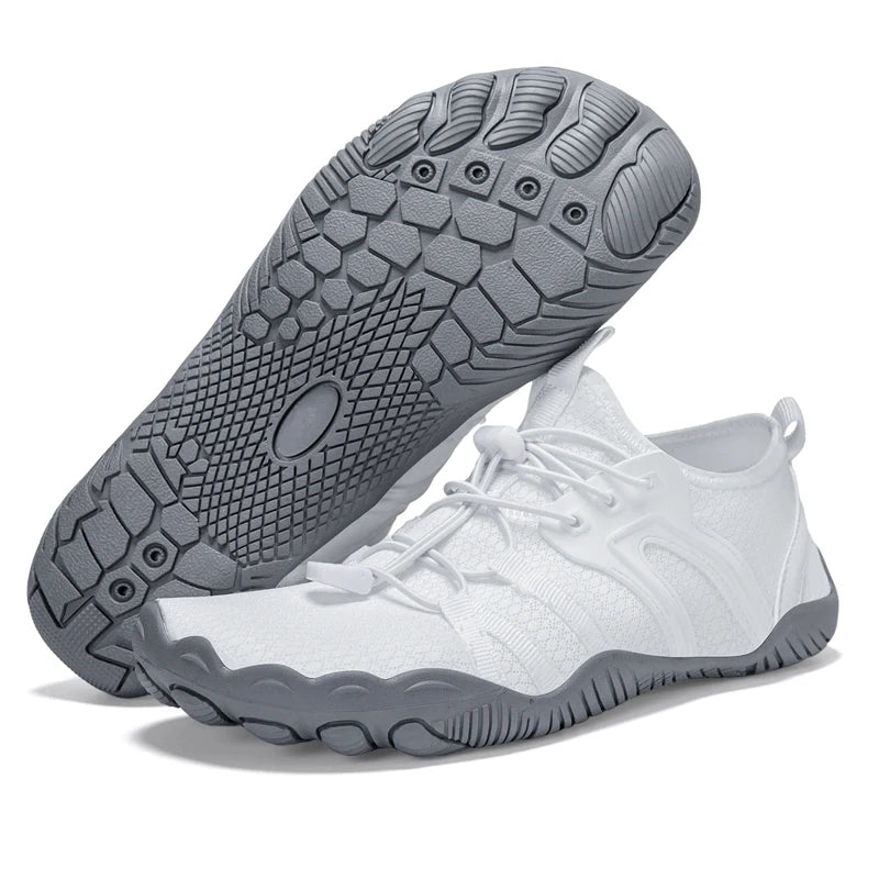 Men Women Wading Shoes Beach Swimming Shoes Outdoor Barefoot Quick-Drying Upstream Shoes Water Sports Diving Fitness Sports Shoe