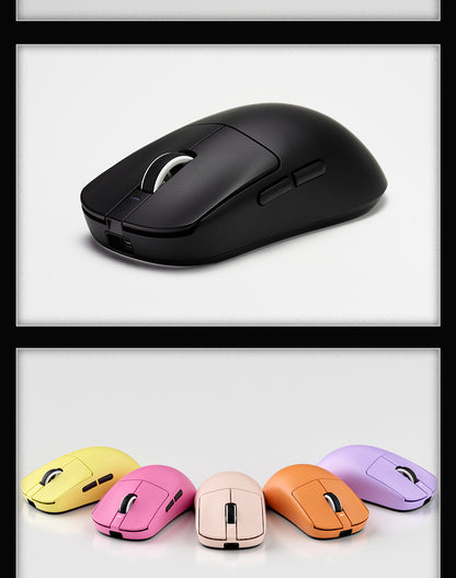 Mouse wireless ergonomico leggero VXE Dragonfly R1 con sensore PAW3395, mouse da gaming tri-mode a bassa latenza per PC, giocatori, ufficio e regalo