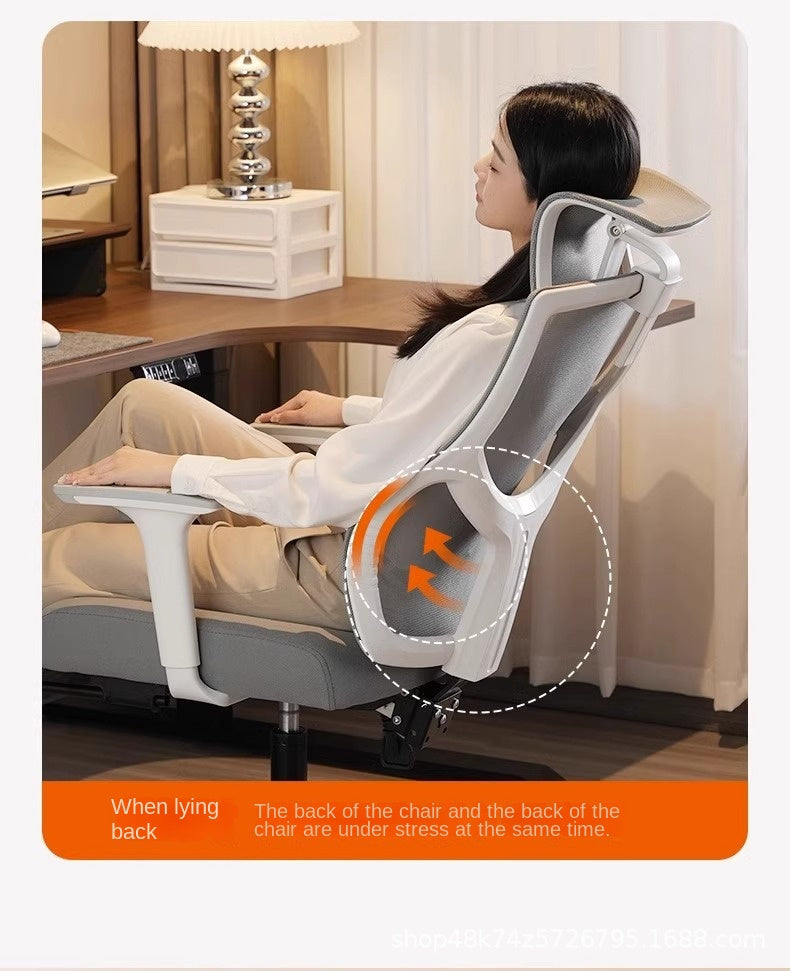 UVR Gaming Computer Chair Ergonomic Office Chair with Reclining Backrest, Adjustable Height, Comfortable Swivel Computer Chair for Home & Office