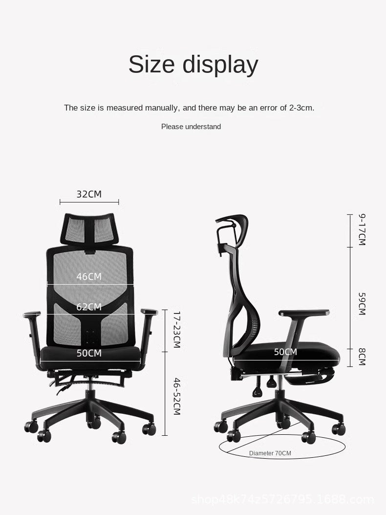 UVR Gaming Computer Chair Ergonomic Office Chair with Reclining Backrest, Adjustable Height, Comfortable Swivel Computer Chair for Home & Office