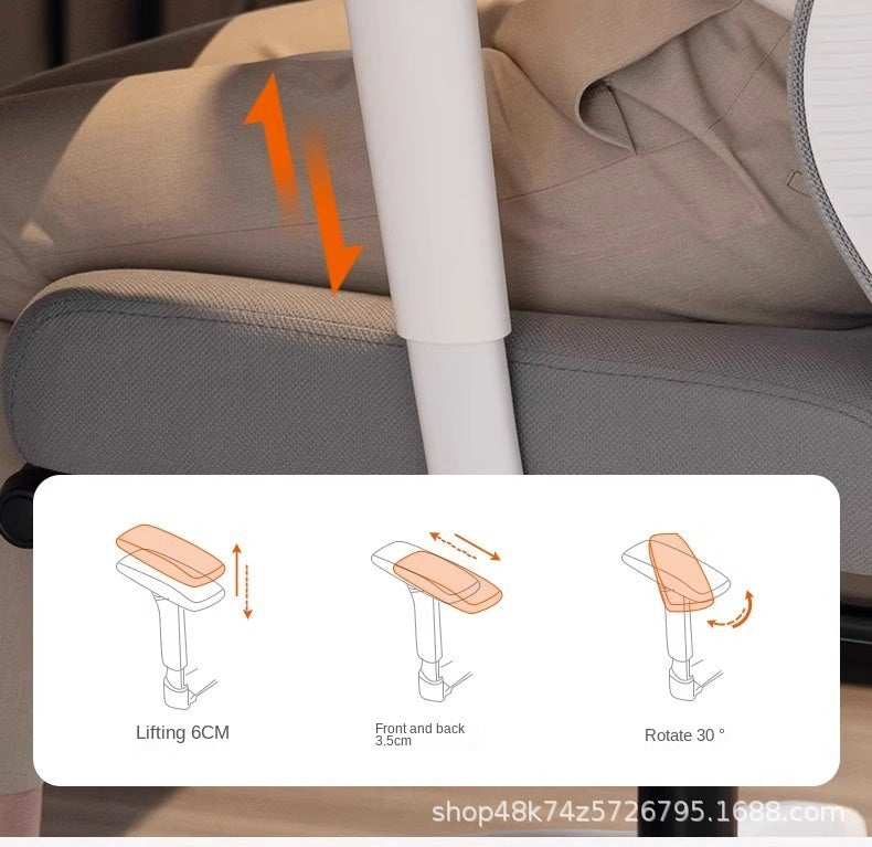 UVR Gaming Computer Chair Ergonomic Office Chair with Reclining Backrest, Adjustable Height, Comfortable Swivel Computer Chair for Home & Office