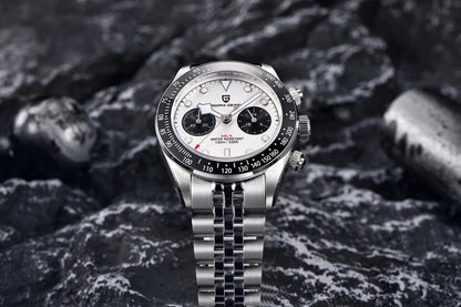 2026 New PAGANI Panda DESIGN Mens Watch Luxury Quartz Speed Sports Chronograph Watch Men AR Sapphire Luminous water lock