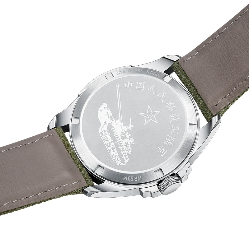 Seagull D581 Men's Automatic Mechanical Watch Military Retro Fashion Clock  Luminous Waterproof Sport Wristwatch Mens Gift