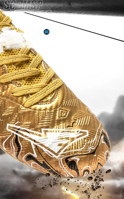 ro Performance HighCut Soccer Boots FG TF Studs Breathable Lightweight Cleats for Outdoor Grass and Turf Training Matches