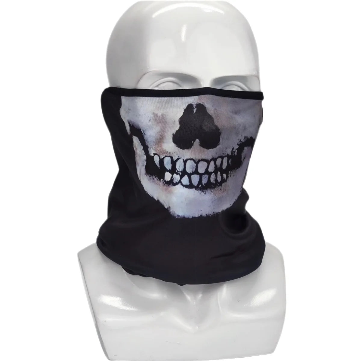 Unisex Ghost Print Skull Motorcycle Face Mask War Game Call Of Duty MWII 2022 COD Ghost Simon Riley Balaclava Mask For Adult