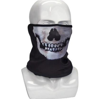 Unisex Ghost Print Skull Motorcycle Face Mask War Game Call Of Duty MWII 2022 COD Ghost Simon Riley Balaclava Mask For Adult