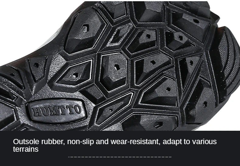 HUMTTO Hiking Shoes Men Breathable Outdoor Sports Climbing Shoes Hunting Shoes Women Trekking Sneakers Ankle Boots Tactical Shoe