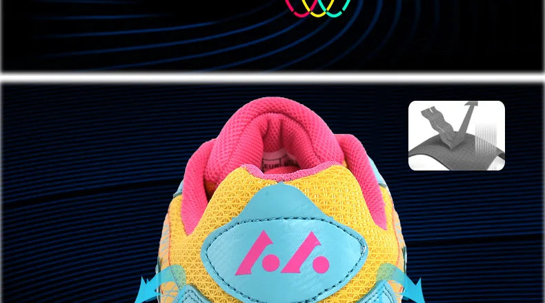Women Men Kids Badminton Shoes Table Tennis Volleyball Sneakers Training Tennis Sports Handball Athletics Non-Slip