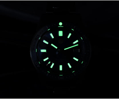 San Martin Official 41mm 62mas V4 Diver Men Watch NH35 Automatic Mechanical Watch Sapphire Glass 200m Waterproof Luminous SN0007