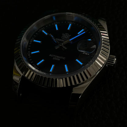 Steeldive SD1933 New Arrival 39MM Stainless Steel Case Sapphire Glass NH35 Automatic Dive Watch with Date
