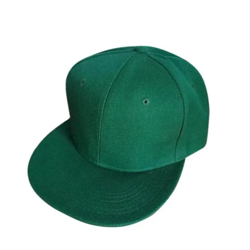 Solidna czapka hip-hopowa dla mężczyzn, czapka typu snapback, czapki baseballowe dla kobiet, czapki z regulowanym płaskim daszkiem, proste daszki, czapki dla chłopców i dziewcząt, taniec uliczny