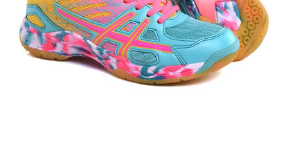 Women Men Kids Badminton Shoes Table Tennis Volleyball Sneakers Training Tennis Sports Handball Athletics Non-Slip