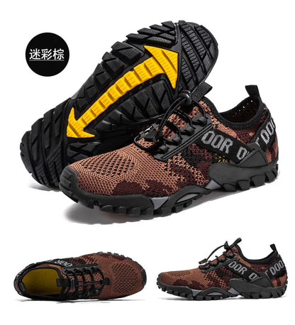 New men's outdoor leisure hiking shoes women's beach shoes wading shoes couples quick-drying rock climbing sneakers size 36-47