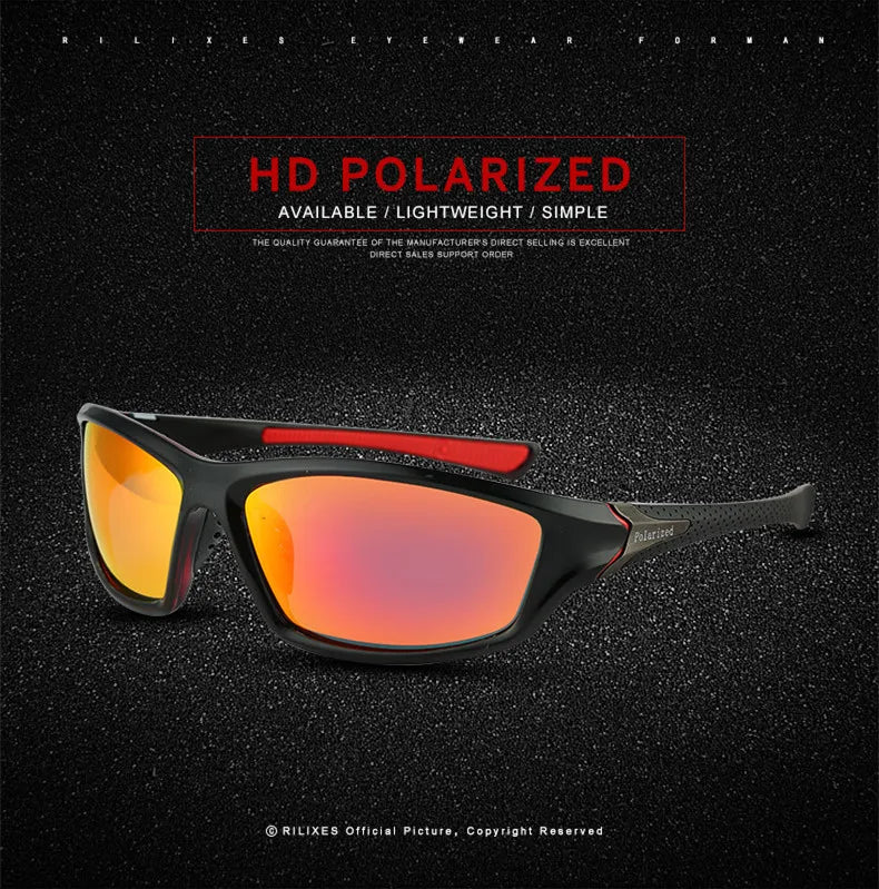 Classic Polarized Sunglasses Men Women Brand Design Driving Square Frame Sun Glasses Male Goggle UV400 Gafas De Sol