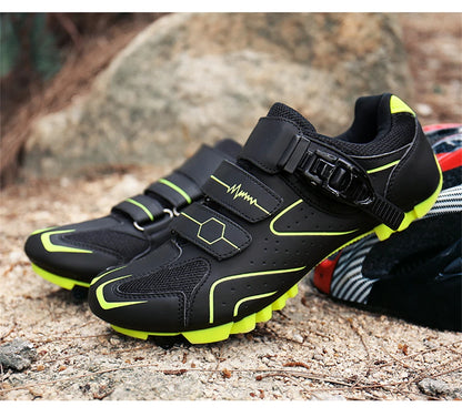 Professional Self-Locking Cycling Shoes Outdoor MTB Pedal Bicycle Shoes Non-Slip Sneakers Racing Road Speed Bike SPD Cleat Shoes