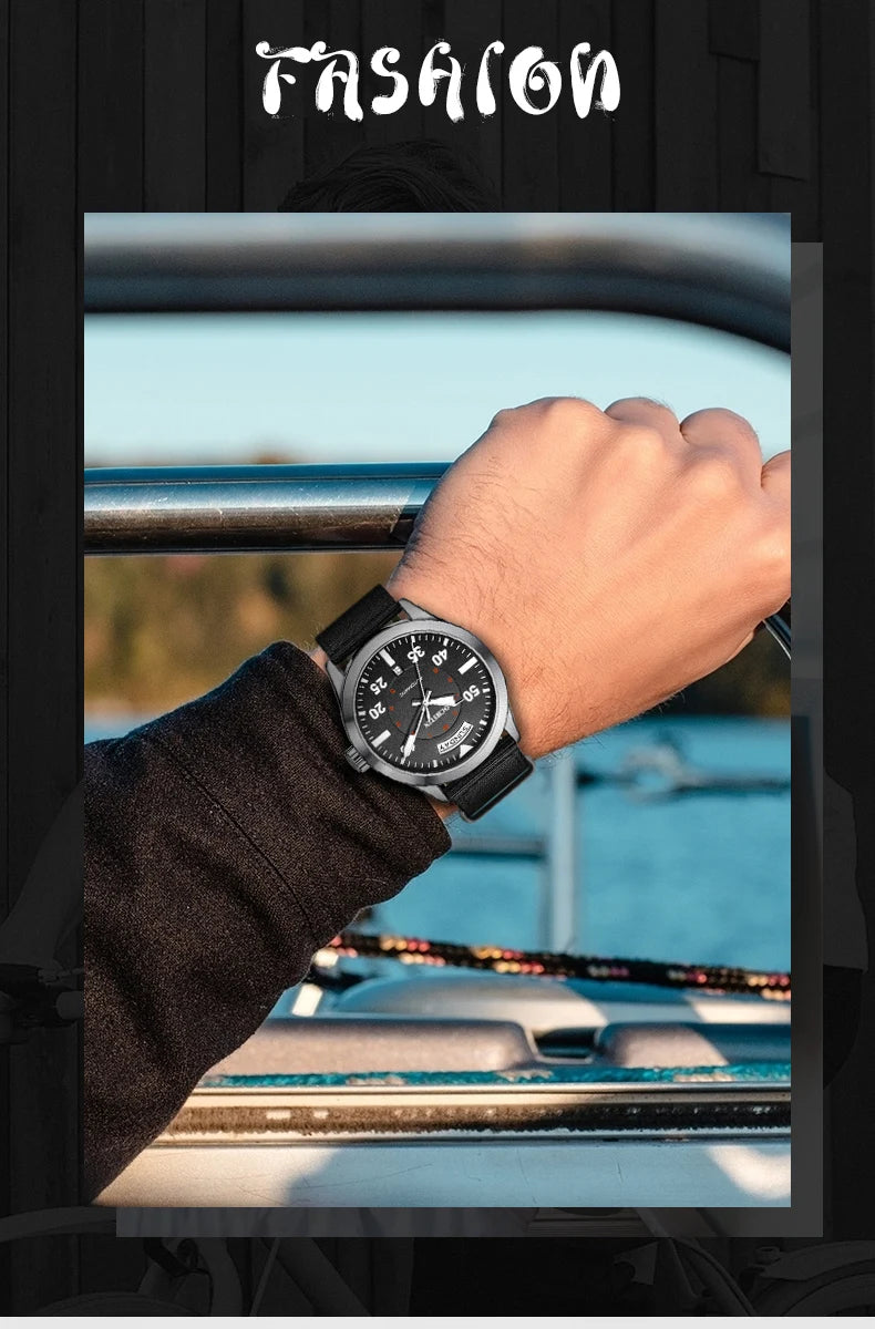 Pilot Men's Watches OCHSTIN Automatic Mechanical Men Watch Military Outdoor Waterproof Wristwatch Date Week Dial Gift For Male