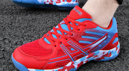 Women Men Kids Badminton Shoes Table Tennis Volleyball Sneakers Training Tennis Sports Handball Athletics Non-Slip