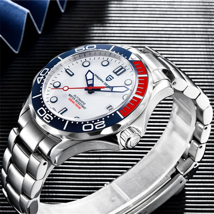 2025 New PAGANI DESIGN 007 Men's Watches Luxury Automatic Watch For Man Mechanical Wristwatches NH35 Men Gift AR Sapphire Mirror