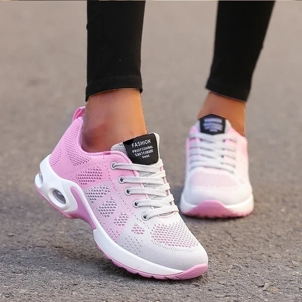 Løbesko til kvinder, åndbare fritidssko, lette udendørs sportssko, fritidssko til gåture, sneakers, Tenis Feminino-sko