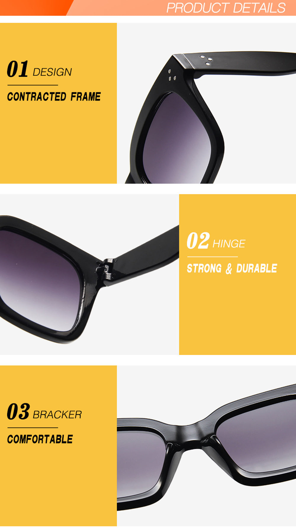 2026 Sunglasses Lady Flat Top Eyewear Lunette Femme Women Luxury Brand Sunglasses Women Rivet Sun Glasse UV400