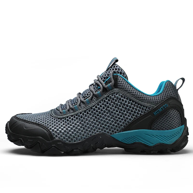 HUMTTO Hiking Shoes Men Breathable Outdoor Sports Climbing Shoes Hunting Shoes Women Trekking Sneakers Ankle Boots Tactical Shoe