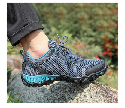 HUMTTO Hiking Shoes Men Breathable Outdoor Sports Climbing Shoes Hunting Shoes Women Trekking Sneakers Ankle Boots Tactical Shoe