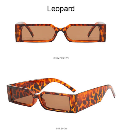 Rectangle Fashion Sunglasses Man Hip Hop Vintage Designer Black Shades Sun Glasses Small Frame Personality Oculos De Sol