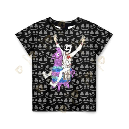Summer Fashion Fortnite Mascot 3D Print Kids T-Shirt Casual T-shirt Boys Girls Unisex Children's Clothing T-shirt Tops