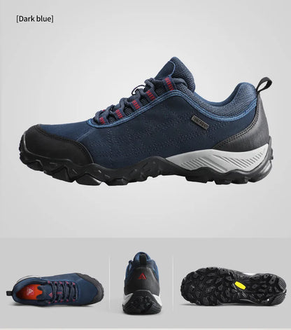 HUMTTO Outdoor Hiking Trekking Mountain Sports Shoes for Men, Camping, Hunting, Walking, Breathable Cushioned Non-Slip Sneakers