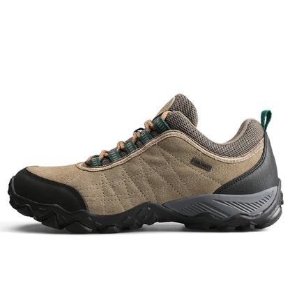 HUMTTO Outdoor Hiking Trekking Mountain Sports Shoes for Men, Camping, Hunting, Walking, Breathable Cushioned Non-Slip Sneakers