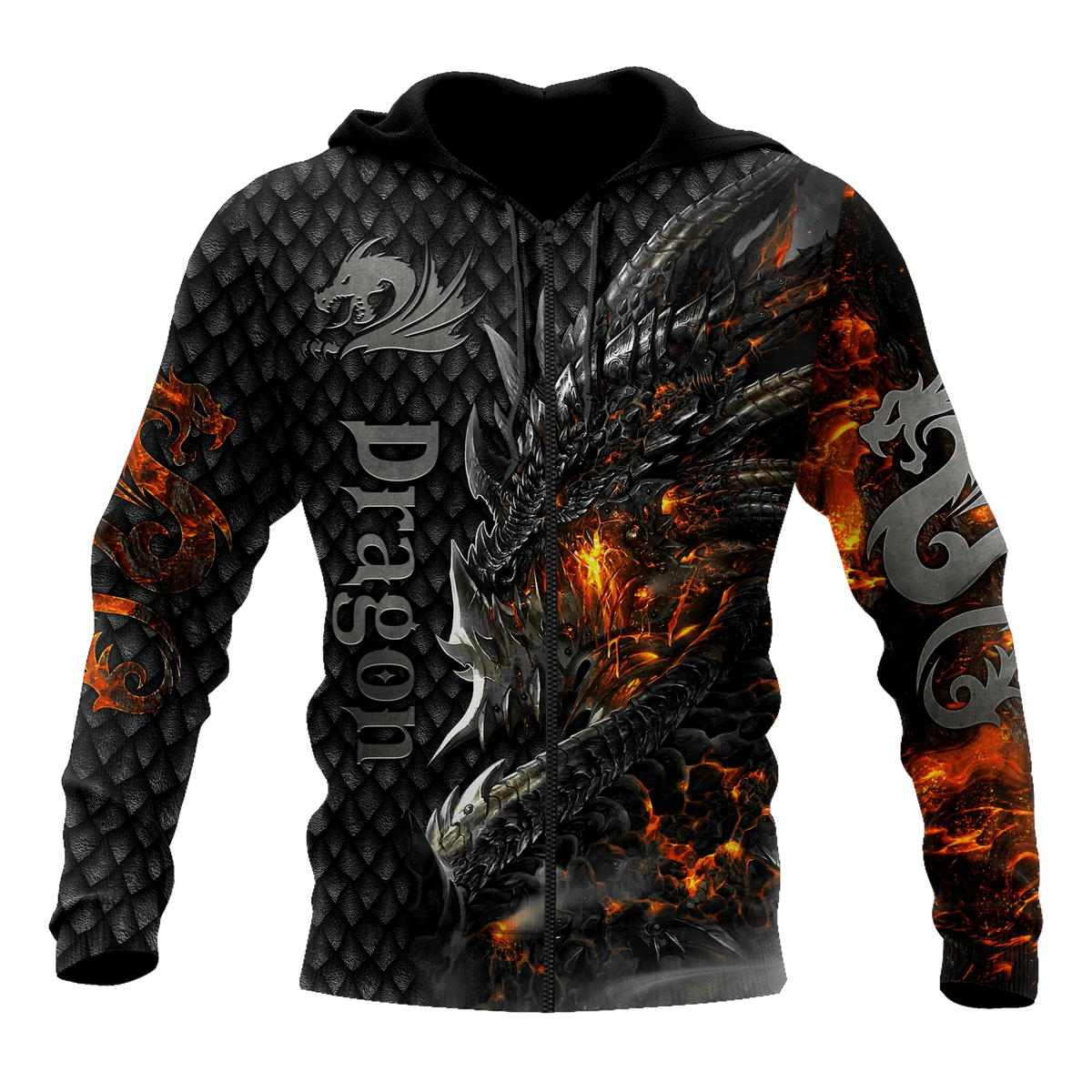 Kaunis Fire Dragon 3D -kuvioinen miesten huppari, unisex-hupparit, collegepaita, syksyn katumuoti, vapaa-ajan takki, verryttelypuku KJ749