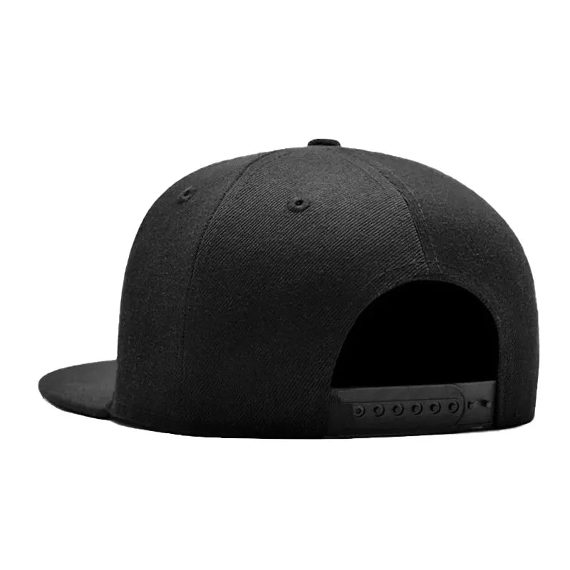 Solidna czapka hip-hopowa dla mężczyzn, czapka typu snapback, czapki baseballowe dla kobiet, czapki z regulowanym płaskim daszkiem, proste daszki, czapki dla chłopców i dziewcząt, taniec uliczny