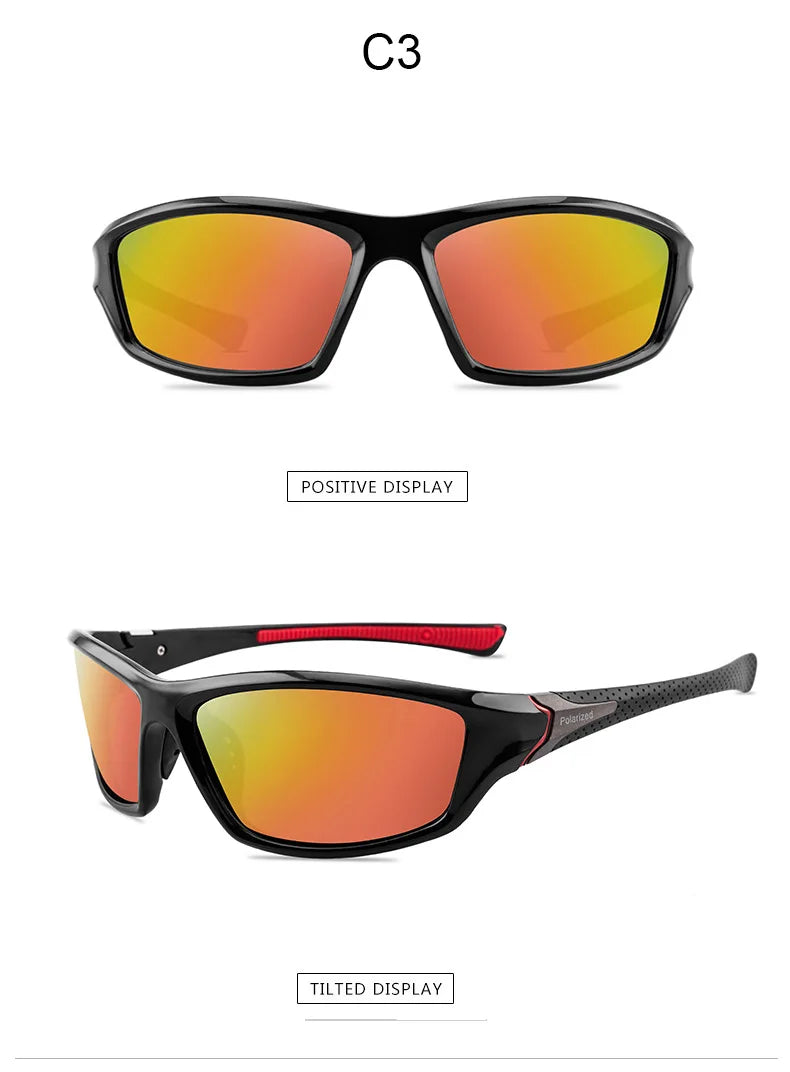 Classic Polarized Sunglasses Men Women Brand Design Driving Square Frame Sun Glasses Male Goggle UV400 Gafas De Sol