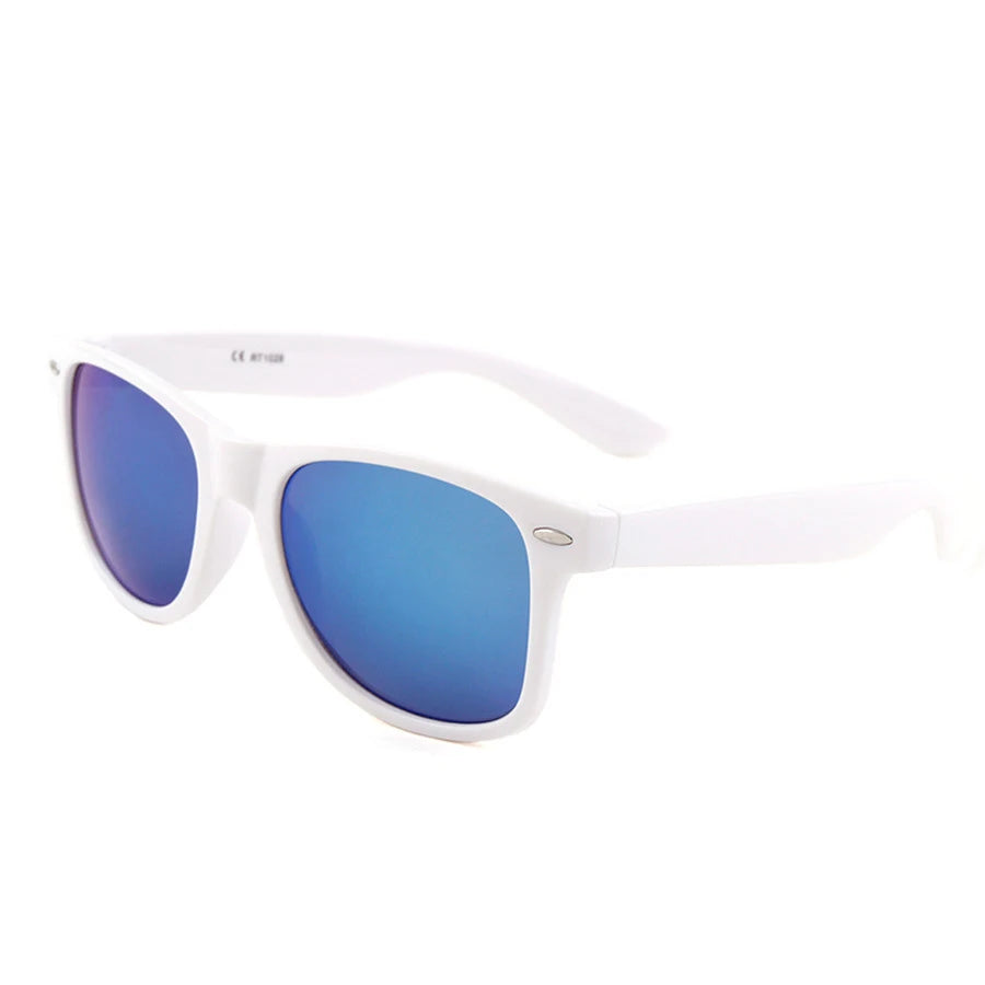 New Brand cool sunglasses New white pc frame Glasses Men Women Sun Glasses Sun Goggles Eyewear Unisex Sunglasses male female