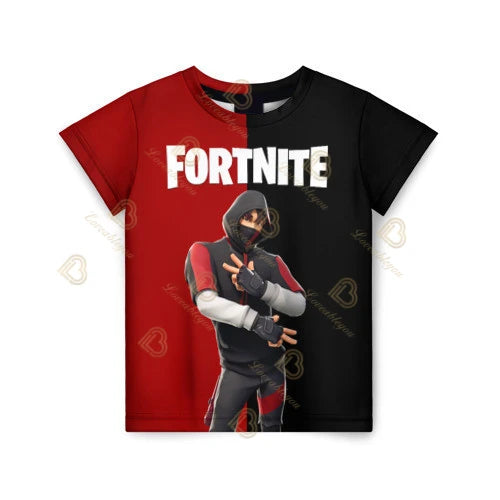 Summer Fashion Fortnite Mascot 3D Print Kids T-Shirt Casual T-shirt Boys Girls Unisex Children's Clothing T-shirt Tops