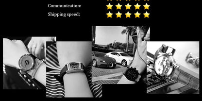 Specht&Sohne New Arrivals Japan VK64 Chronograph Men Quartz Watch 316L Stainless Steel Leather Strap Luminous Waterproof 30M