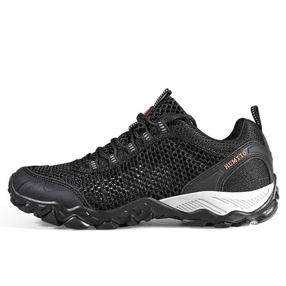 HUMTTO Hiking Shoes Men Breathable Outdoor Sports Climbing Shoes Hunting Shoes Women Trekking Sneakers Ankle Boots Tactical Shoe